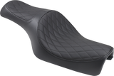 DRAG SPECIALTIES Caballero Asiento Diamond para 2 personas - '04-'22 XL SIN PARACHOQUES DE GOMA 0804-0669 