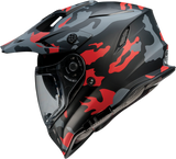 Casco de moto Z1R Range - Camuflaje - Rojo - 2XL 0140-0098 