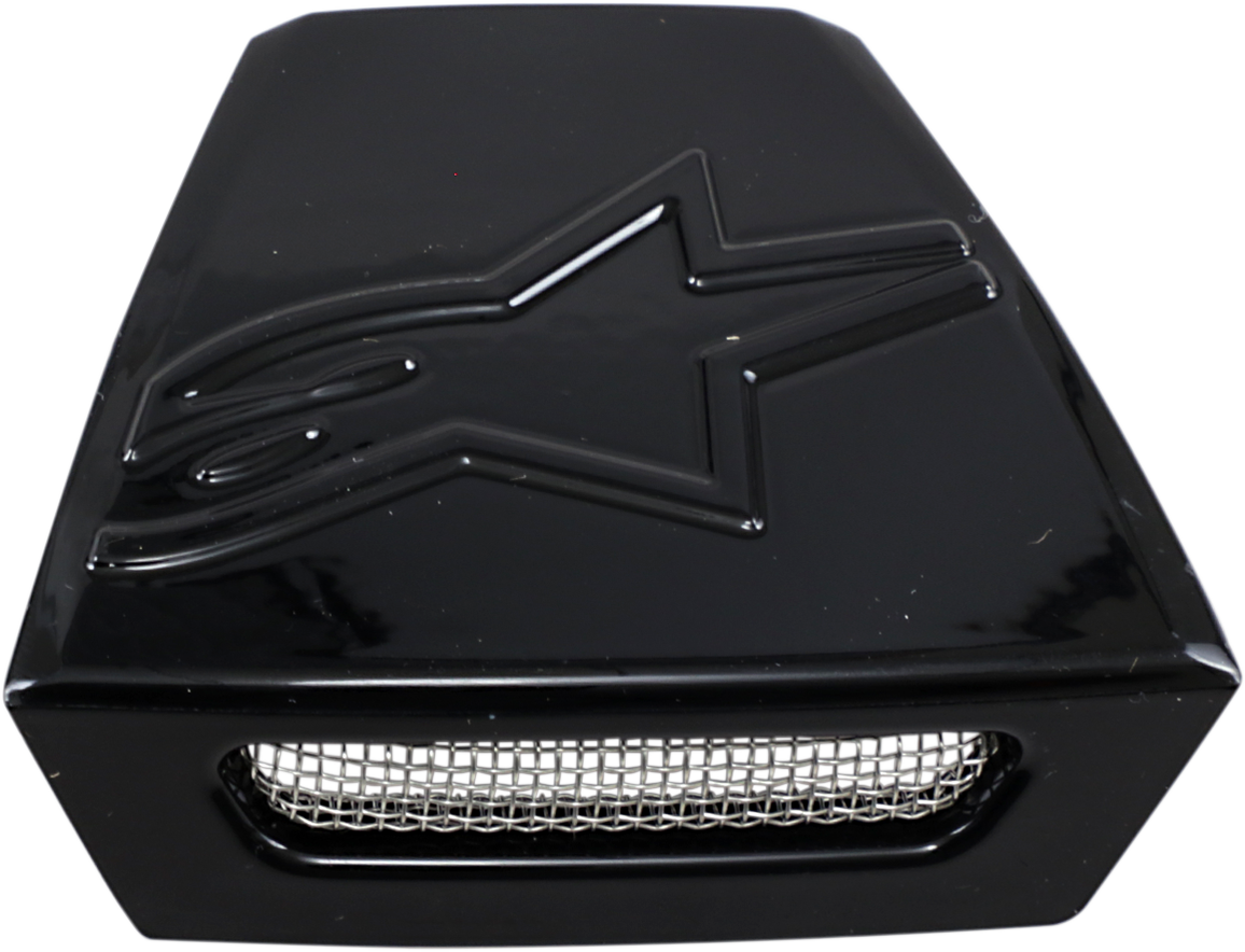 Marco de ventilación trasera ALPINESTARS Supertech M8/M10 - Negro brillante 89832191180OS