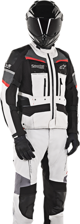 Chaqueta ALPINESTARS Andes Pro Drystar® - Gris/Negro/Rojo - Talla pequeña 3207119-9113-S