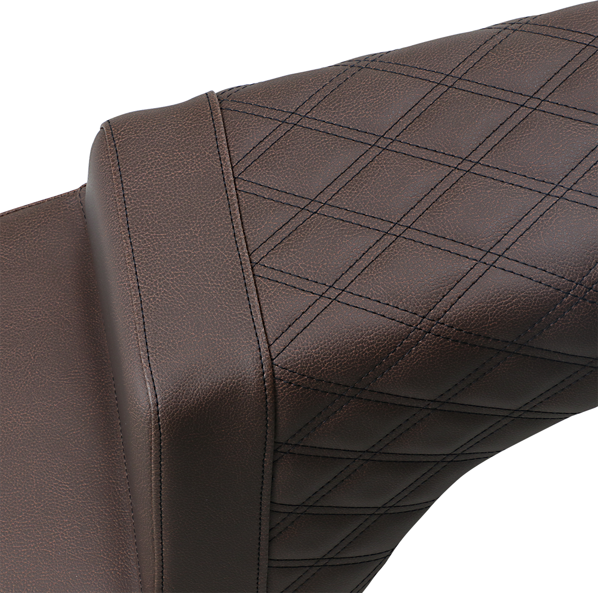 Asiento SADDLEMEN Step Up - Delantero liso/Trasero enrejado - Marrón - Indian I14-07-173BR 