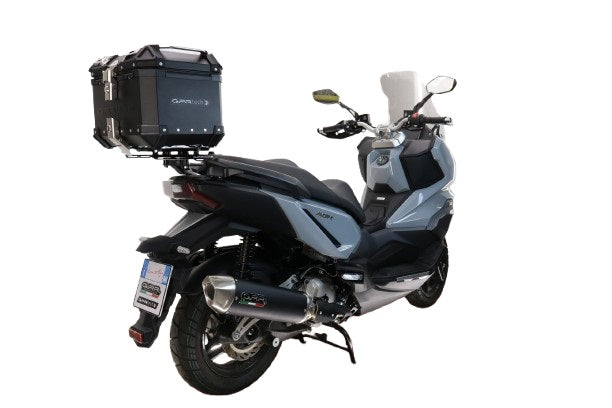 SYM ADX300 2024-2026 GPR Tech 26L Aluminum Top Case, Black with Mounting Plate - photo 1