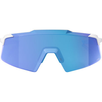 Gafas de sol 100% Aerocraft - Blanco mate - Azul HiPER 60032-00011 