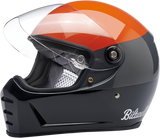 Casco BILTWELL Lane Splitter - Naranja brillante/Gris/Negro - Mediano 1004-550-103 