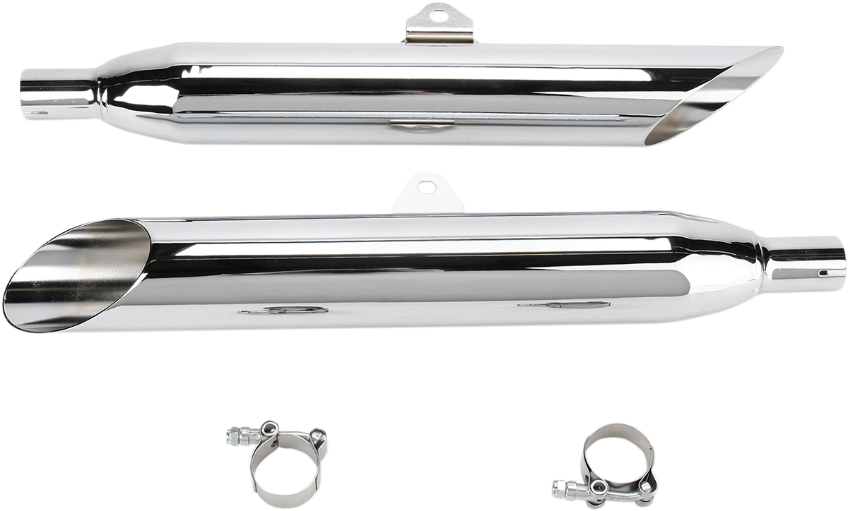 Escapes Yamaha V-Star 1100 2006-2009 Silenciadores Cobra Slashcut 2173SC