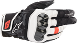 Guantes ALPINESTARS SMX Z Drystar® - Negro/Blanco/Rojo Fluo - 2XL 3527421-1231-2X