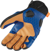 Guantes cortos ICON Hypersport™ - Azul - Pequeños 3301-3539
