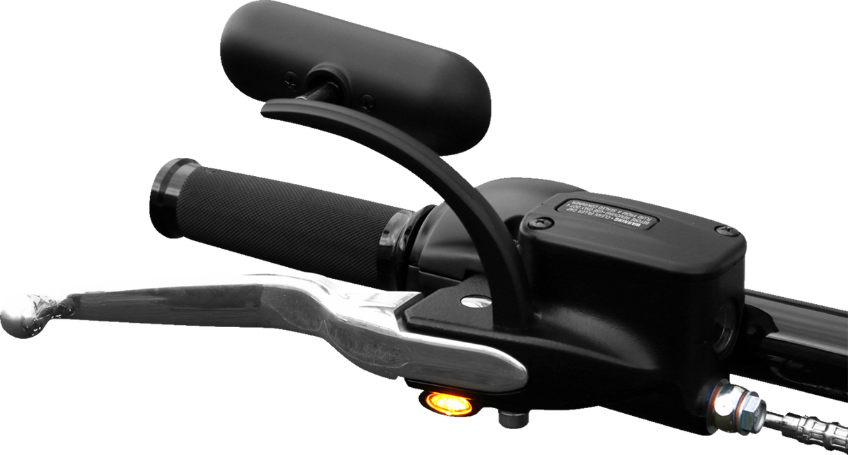 Intermitente para motocicleta KODLIN con luz de marcha - Universal - Negro K68510