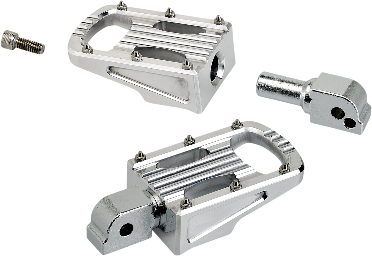 Estribera BILTWELL Punisher - Pasajero - Pulida - M8 7005-303-04 
