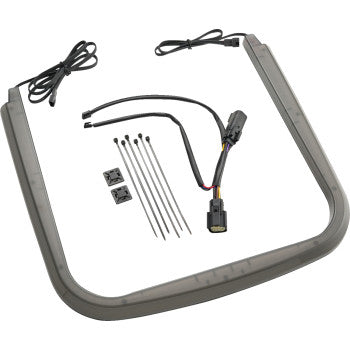 Luz trasera CIRO Tour-Pak - Lente ahumada clara Para modelos equipados con King Tour-Pak '14-'23. 40160 