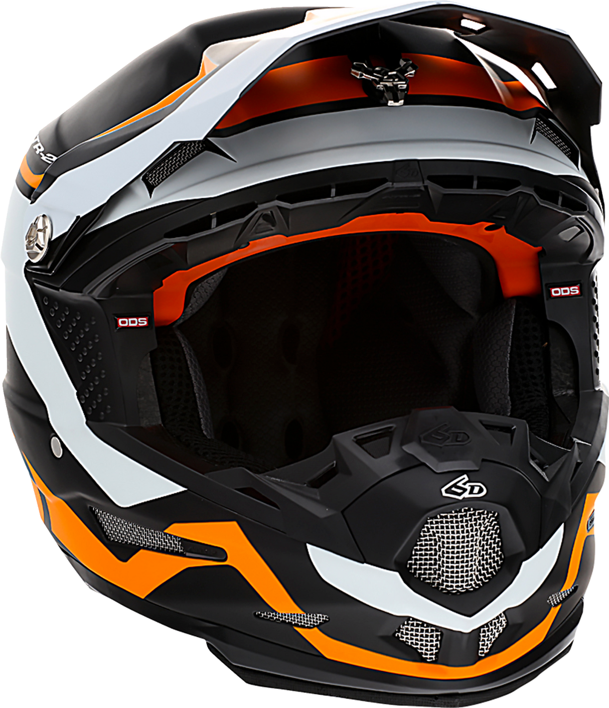 Casco de motocicleta 6D ATR-2 - Drive - Naranja neón - Mediano 12-2756 