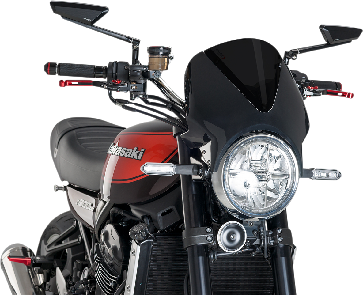 Cúpula PUIG HI-TECH PARTS - Negro/Ahumado Oscuro - ER5 003NF
