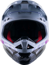 Casco de motocicleta ALPINESTARS Supertech M10 - Daytona - MIPS® - Gris neblina/Naranja fluorescente/Rodamina - XL 8302423-9243-XL