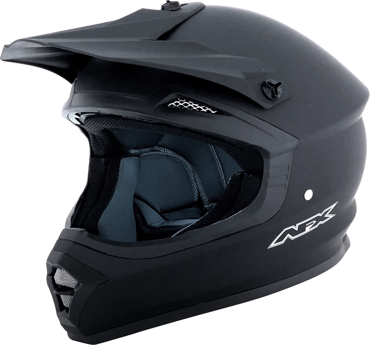Casco de motocicleta AFX FX-15 - Negro mate - Talla pequeña 0110-8005 