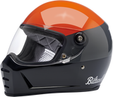Casco BILTWELL Lane Splitter - Naranja brillante/Gris/Negro - Pequeño 1004-550-102 