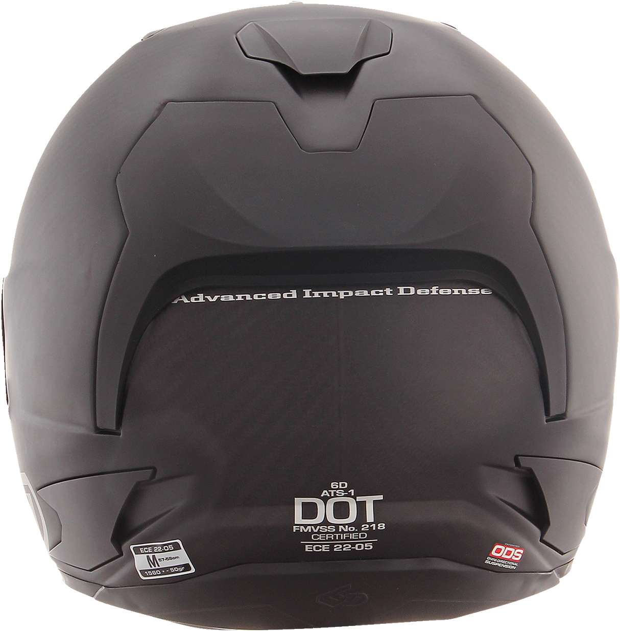Casco de motocicleta 6D ATS-1R - Negro mate - Talla pequeña 30-0985 