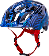 Casco de bicicleta infantil con iluminación KALI Chakra - Jungla - Azul brillante - XS 0221022224 