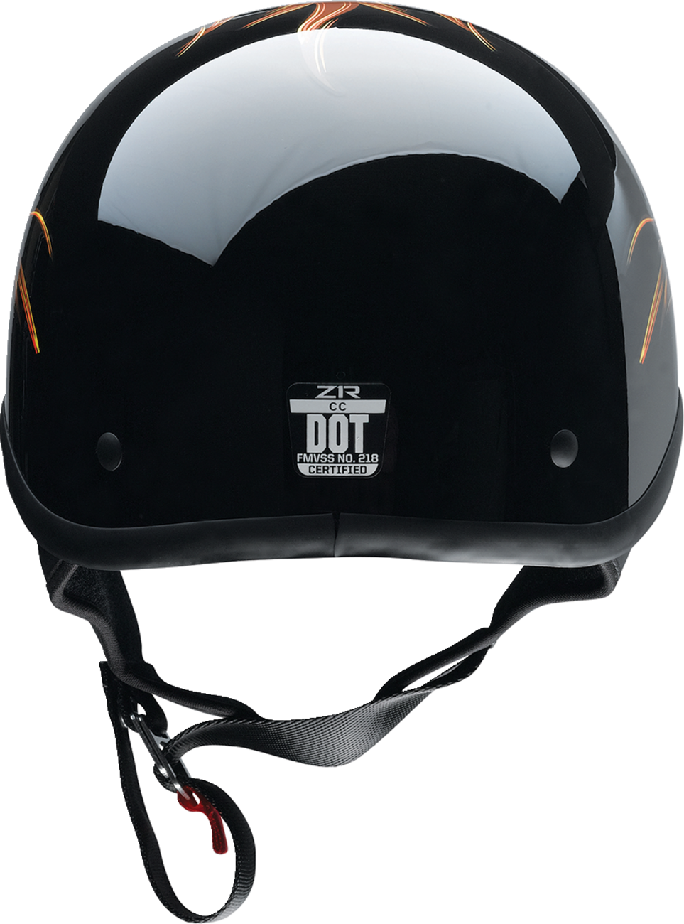 beanie motorcycle helmet dot Z1R, Z1R CC Beanie Helmet - Hellfire Orange