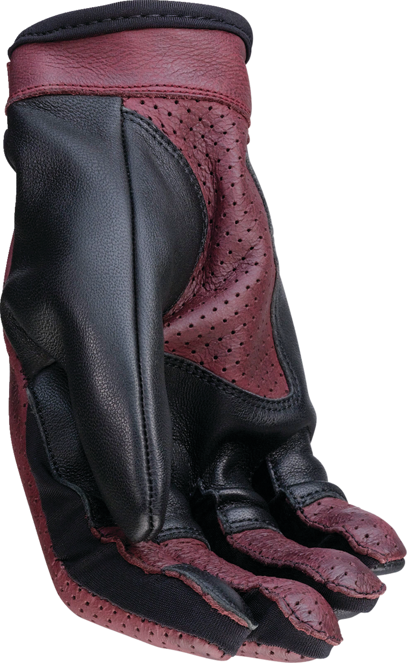 Guantes Combiner Z1R para mujer - Negro/Rojo - Talla mediana 3302-0893 