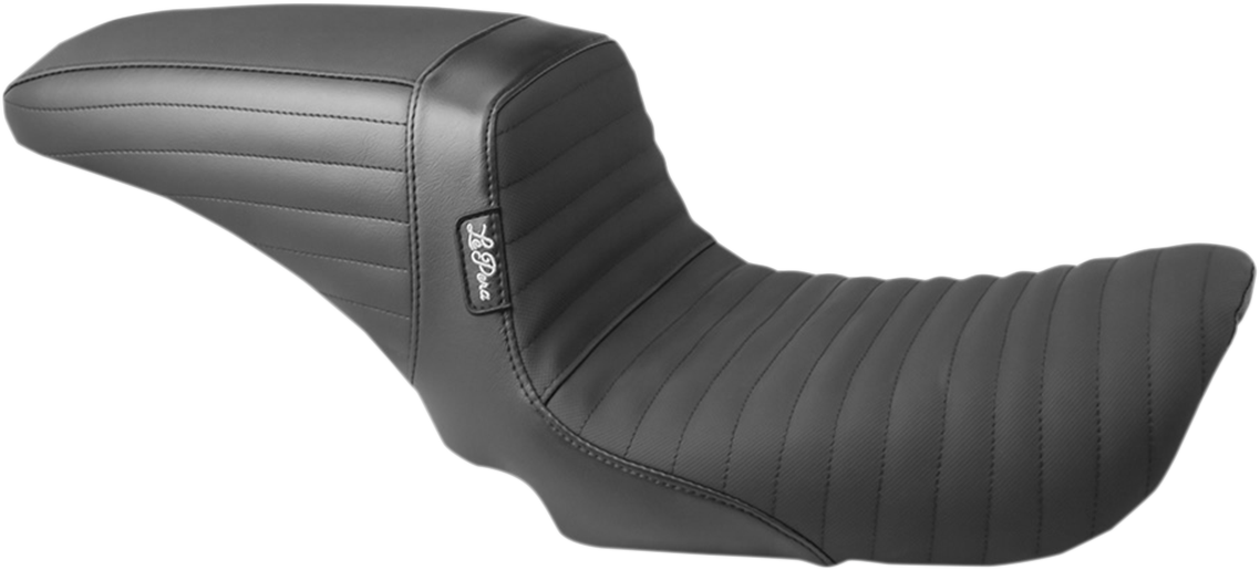 Asiento LE PERA Kickflip - Plisado con cinta de agarre - Negro - FXD '06-'17 LK-591PTGP 