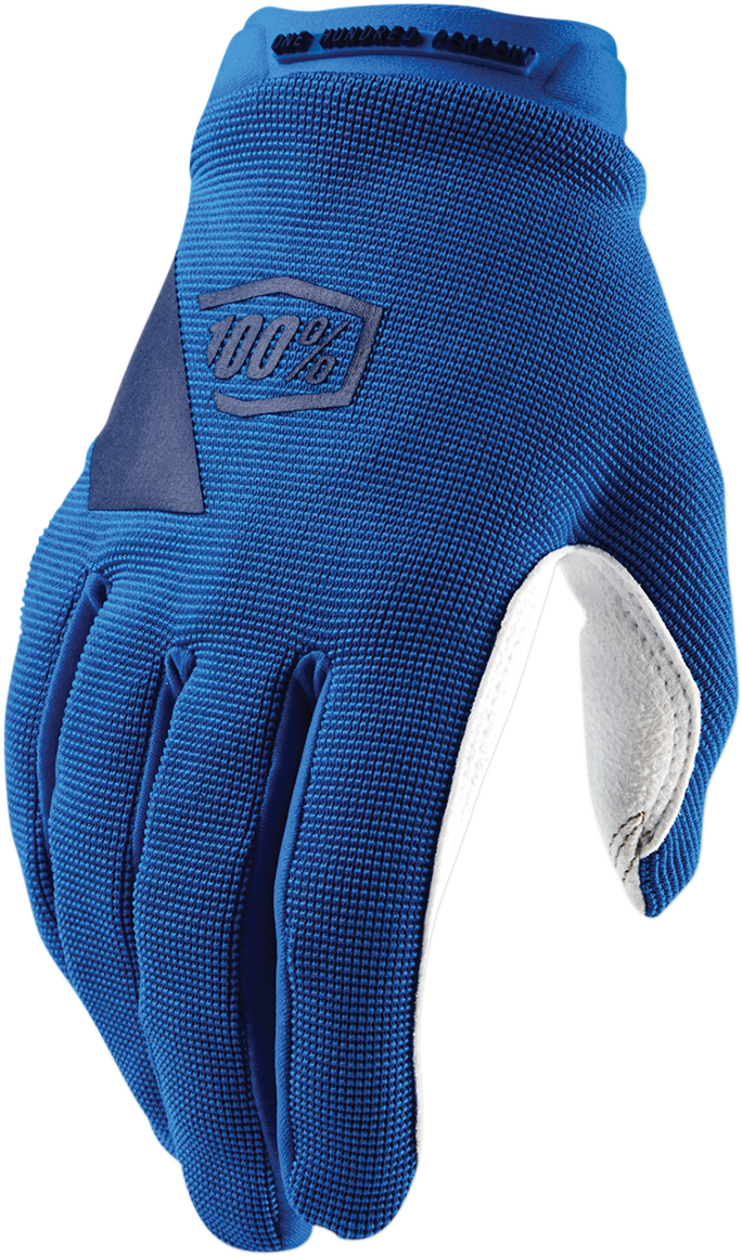 Guantes Ridecamp 100% para mujer - Azul - Grande 11018-002-10