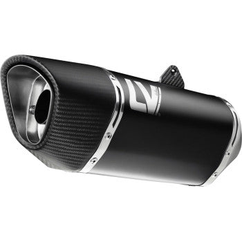LEOVINCE LV-14 R Exhaust System - 3-into-1 - Black - Street Triple