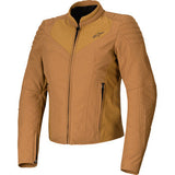 Chaqueta impermeable Stella Isla de ALPINESTARS - Marrón utilitario/Dorado claro - XL 3210425-8021-XL 