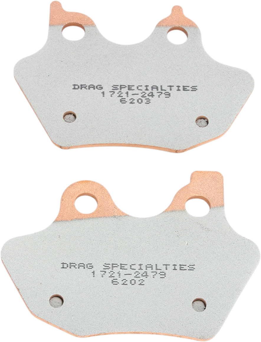 Pastillas de freno sinterizadas DRAG SPECIALTIES - Harley-Davidson HDP918