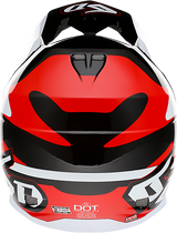 6D ATR-1 Motorcycle Helmet - Apex - Red - Small 10-4535