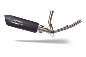 Suzuki V-Strom Dl 650 2017-2020 Exhaust GPR Mid-Line Furore Evo4 Nero