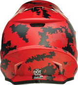 Casco de moto Z1R Rise - Camuflaje digital - Rojo - XS 0110-7280 
