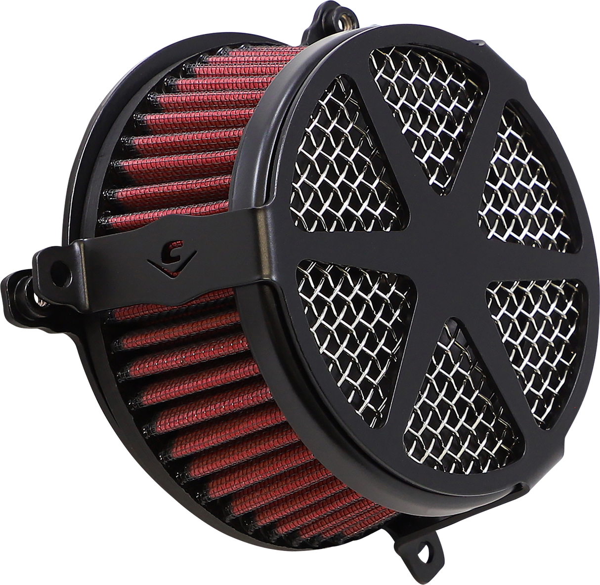 Filtro de aire COBRA - Radio - Negro 606-0102-04B-SB 