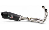 Kawasaki ER6N 2012-2016 Exhaust GPR Full System Furore Nero