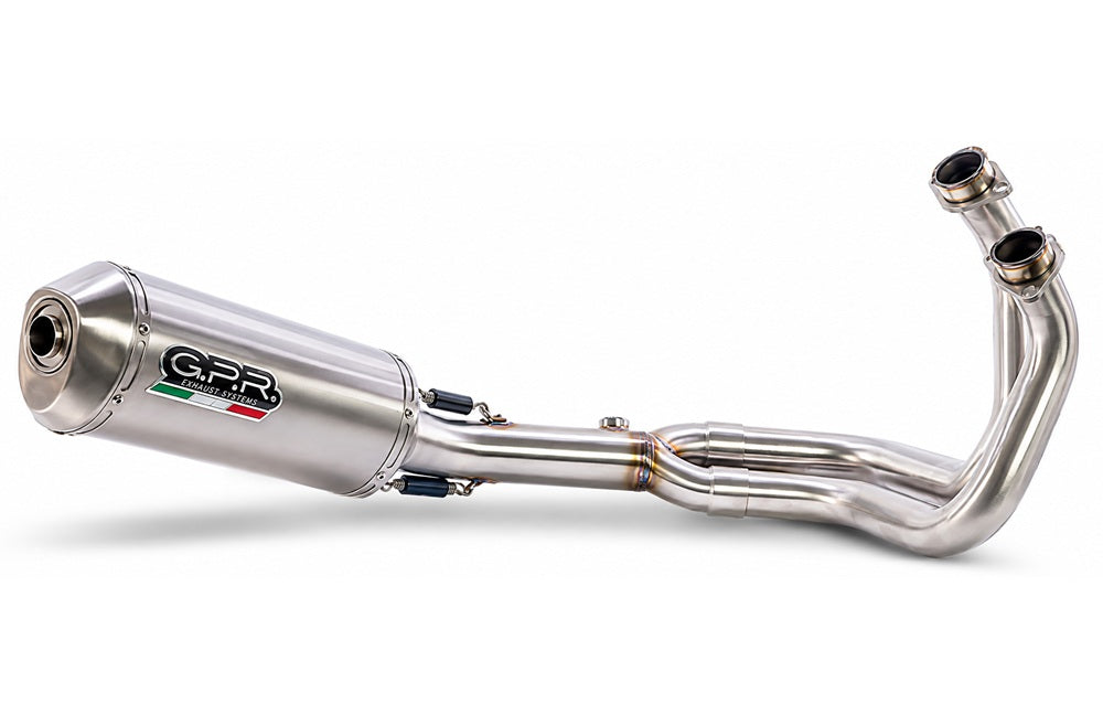 Kawasaki ER6N 2012-2016 Exhaust GPR Full System Satinox