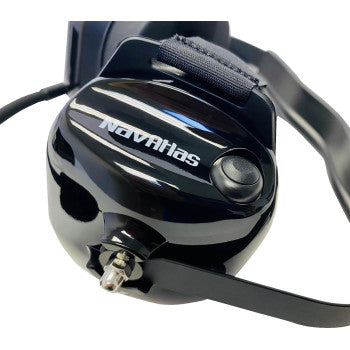 Auriculares NAVATLAS - Trasero - Estéreo/VOX - Negro NB202BK 