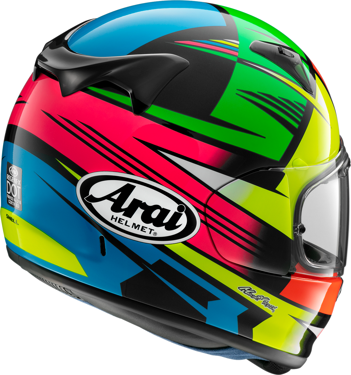 ARAI Regent-X Motorcycle Helmet - Rock - Multi