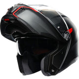 Casco de moto AGV Tourmodular - Frequency - Gunmetal mate/Rojo - XL 211251F2OY00515 