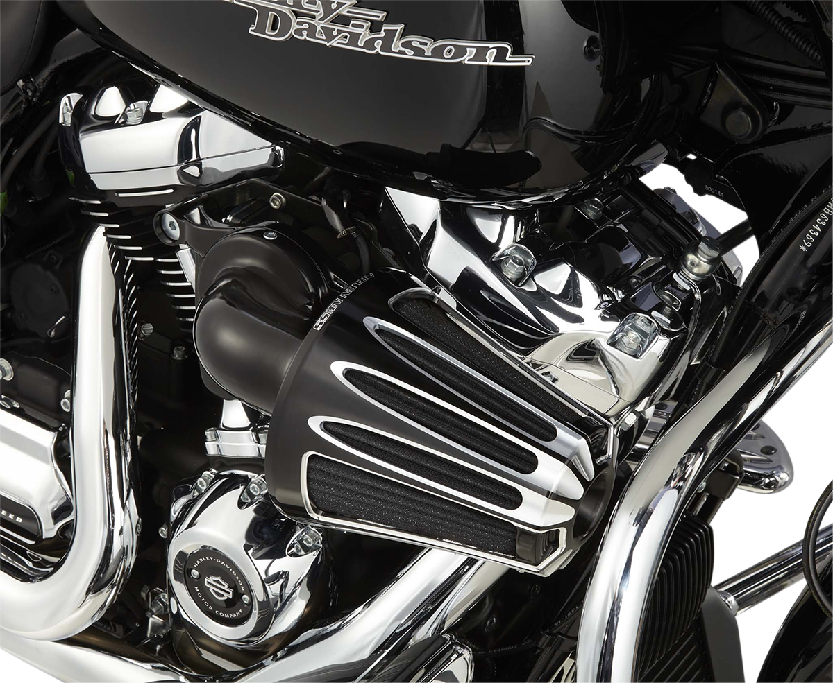 Limpiador de aire Monster de corte profundo ARLEN NESS - Negro 81-037