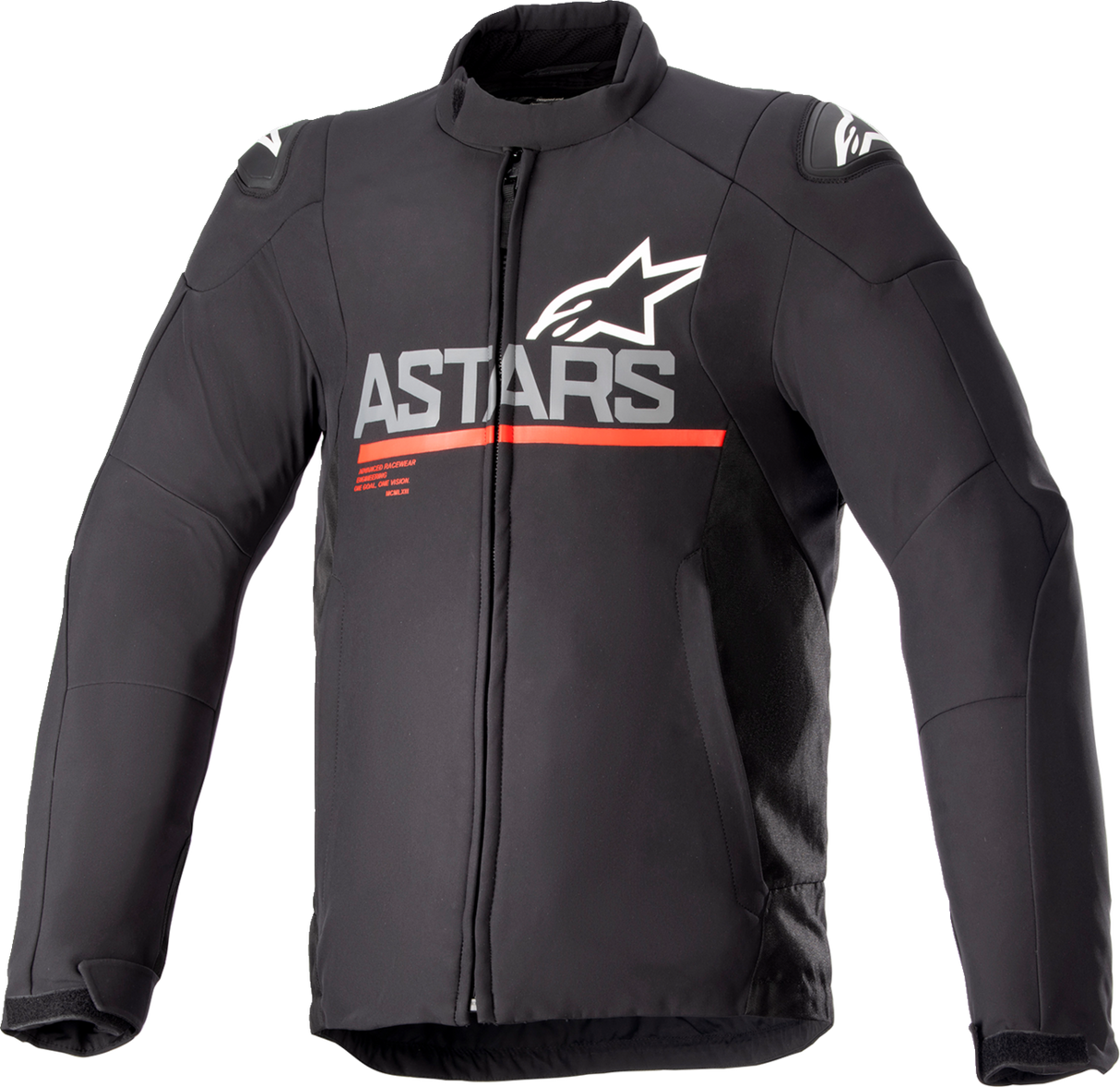 Chaqueta impermeable ALPINESTARS SMX - Negro/Gris/Rojo - 4XL 3206523-1993-4X