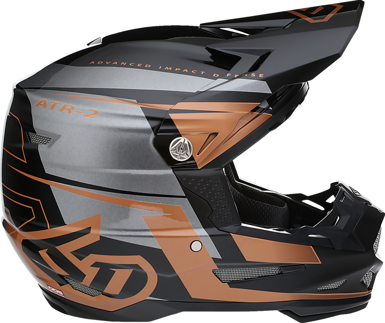 6D Helmets ATR-2 Helmet - Mach - Bronze/Gray/Black