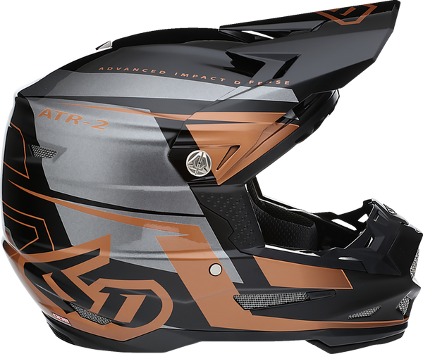 6D Helmets ATR-2 Helmet - Mach - Bronze/Gray/Black
