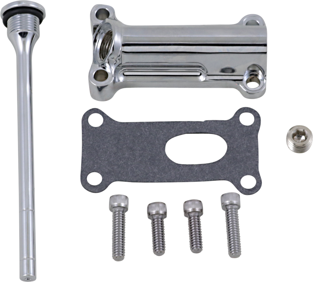 Kit de surtidor de aceite de motor DRAG SPECIALTIES - Cromado 323055