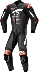Mono de cuero ALPINESTARS GP Plus v4 - Negro/Blanco - Talla 46 EE. UU. / 56 UE 31505231256