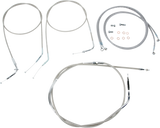 Kit de línea de cable BARON - 18" - 20" - VN2000 - Acero inoxidable BA-8076KT-18 