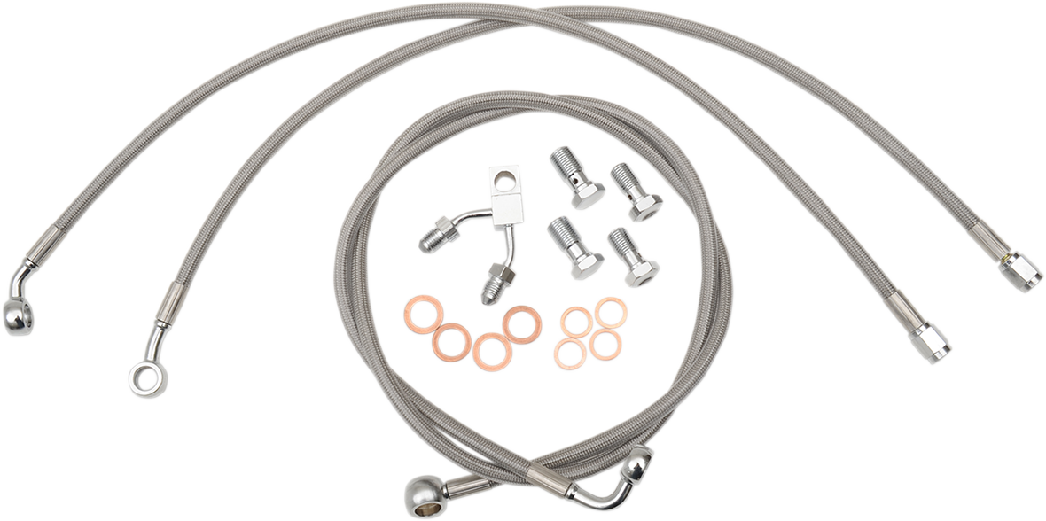 Manillares Ape Hanger de 12" a 14" - Acero inoxidable LA-8150B13