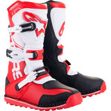 Botas ALPINESTARS Tech-T - Rojo/Negro/Blanco - Talla 6 de EE. UU. 2004017-3016-6