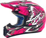 AFX FX-17 Motorcycle Helmet - Butterfly - Matte Hot Pink - XL 0110-7110
