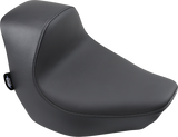 Asiento EZ-Solo de DRAG SPECIALTIES - Liso - Cuero reflectante solar - Montaje FXBR/S ACT EZ-ON ESTILO 0802-1271