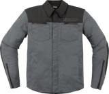 Chaqueta ICON Upstate Canvas CE - Gris - Grande 2820-6243