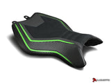 Funda de asiento delantero Luimoto, edición Hypersport para Kawasaki Ninja H2 2015-2023